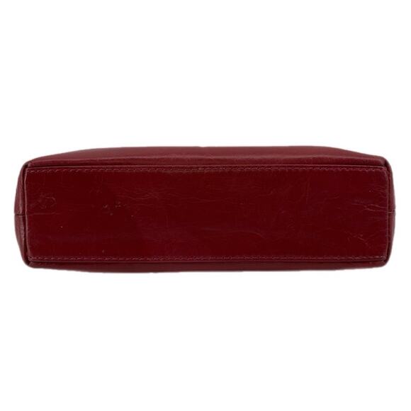 Hobo Reeva Crossbody Bag Red Leather Small Convertible - Picture 5 of 16